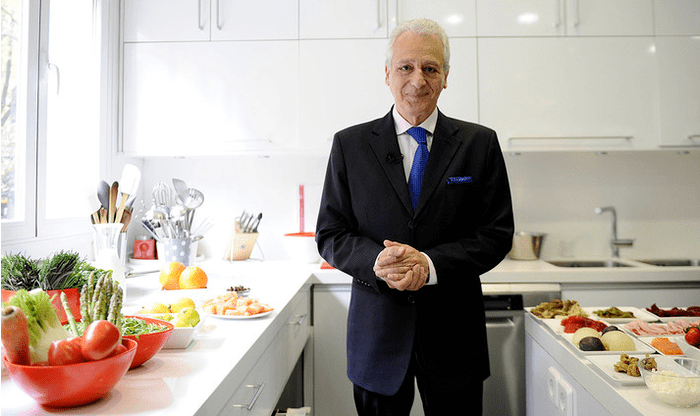 Pierre Ducan na cozinha
