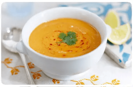 sopa de lentilha